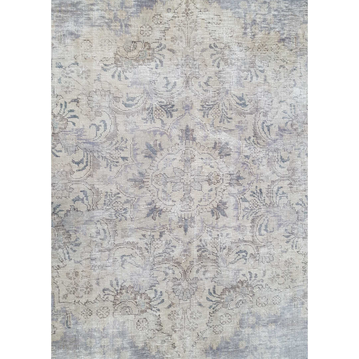 Pacific Vintage 42093 Ivory Grey Vintage Hand Knotted Rug