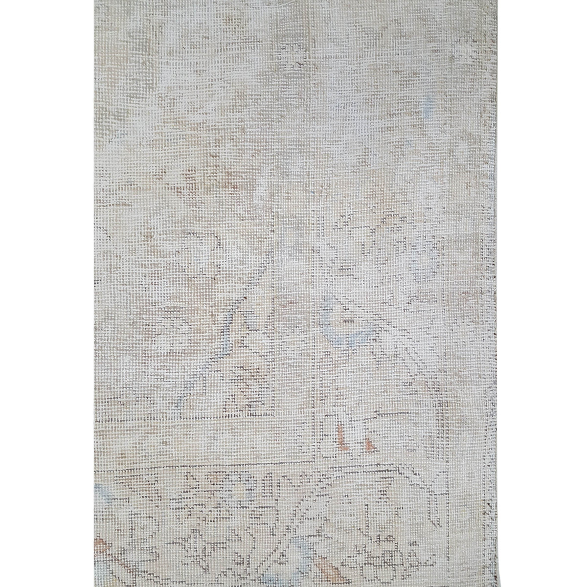 Pacific Vintage 42099 Ivory Ivory Vintage Hand Knotted Rug