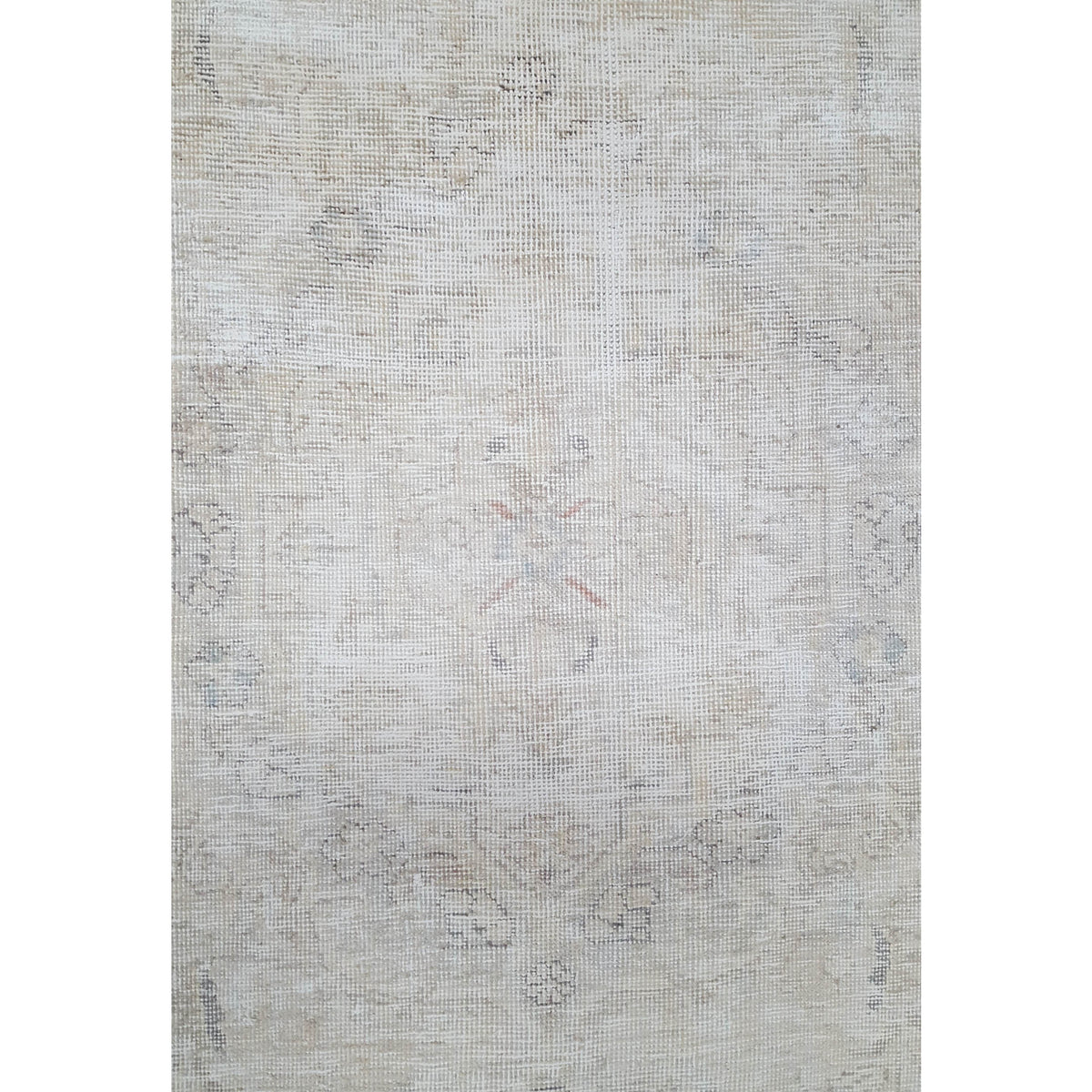 Pacific Vintage 42099 Ivory Ivory Vintage Hand Knotted Rug