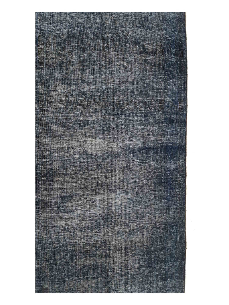 Pacific Overdyed 42103 Blue Blue Transitional Hand Knotted Rug