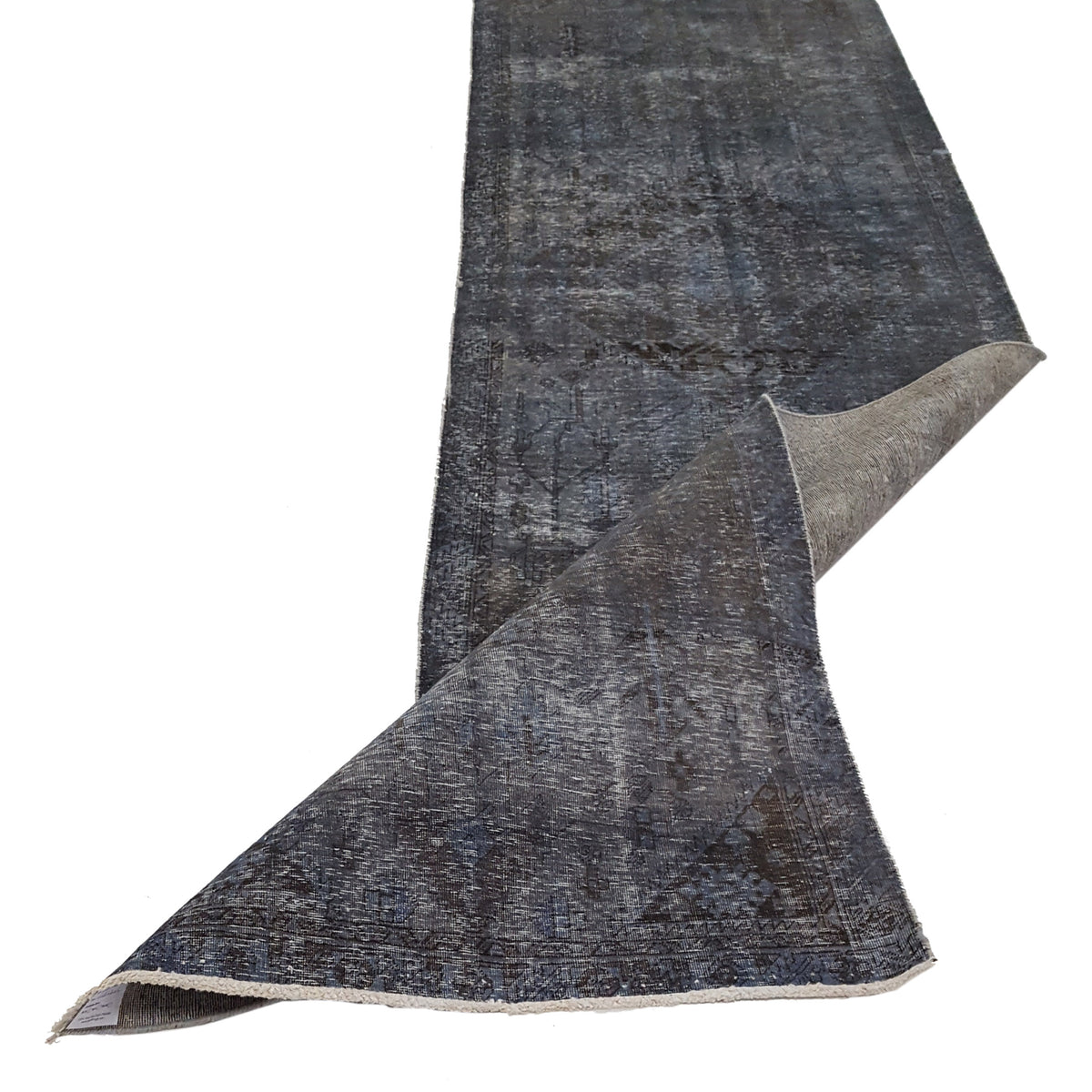 Pacific Overdyed 42104 Grey Grey Transitional Hand Knotted Rug