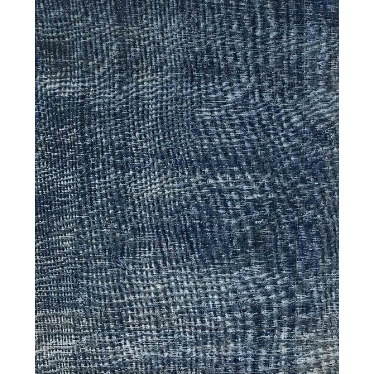 Pacific Overdyed 42105 Blue Blue Transitional Hand Knotted Rug