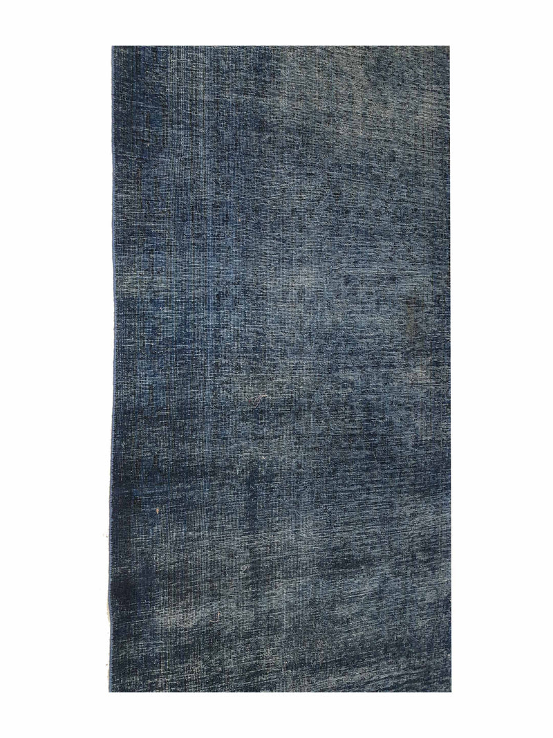 Pacific Overdyed 42105 Blue Blue Transitional Hand Knotted Rug