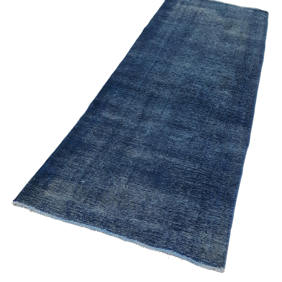 Pacific Overdyed 42105 Blue Blue Transitional Hand Knotted Rug