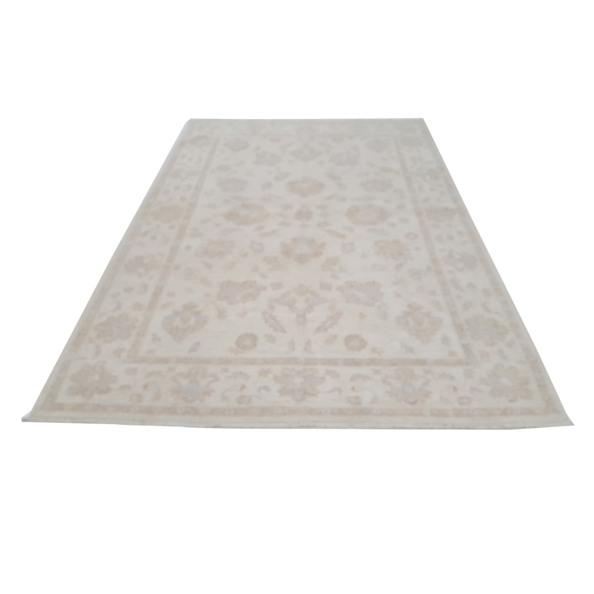 Pacific Ziegler 42125 Ivory Ivory Transitional Hand Knotted Rug