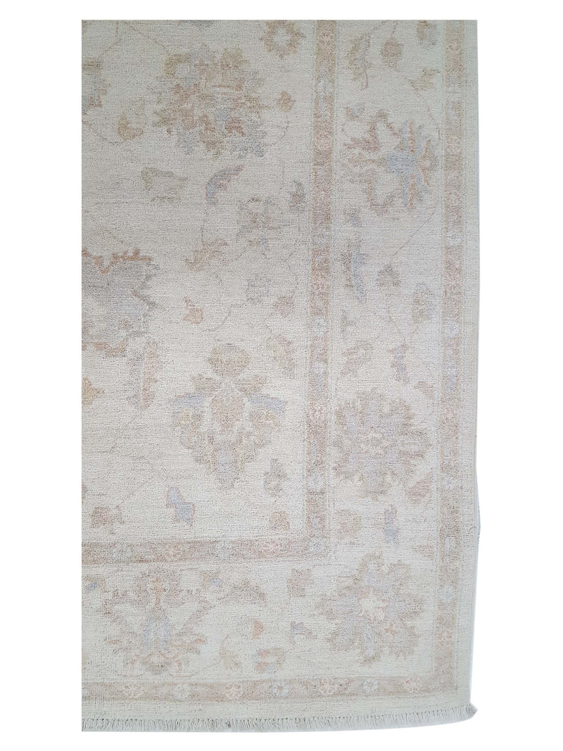 Pacific Ziegler 42125 Ivory Ivory Transitional Hand Knotted Rug