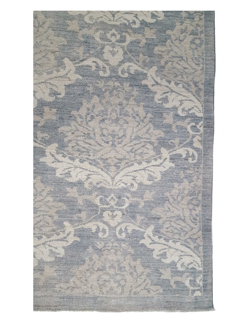 Pacific Ziegler 42143 Grey Ivory Transitional Hand Knotted Rug