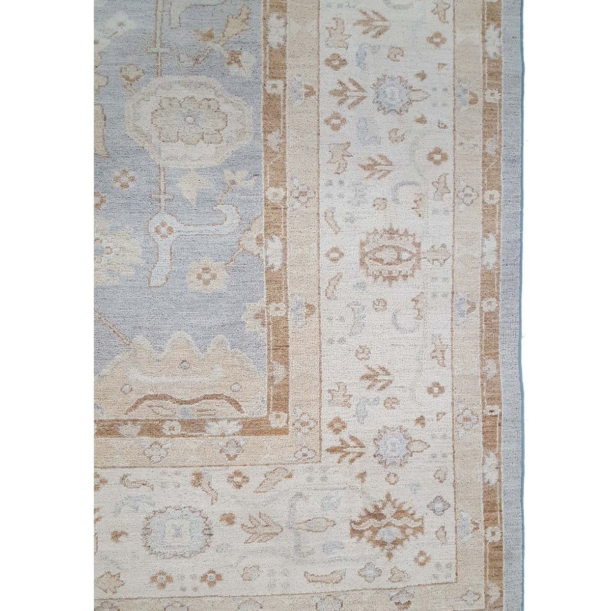 Pacific Ziegler 42152 Lt.Grey Ivory Transitional Hand Knotted Rug