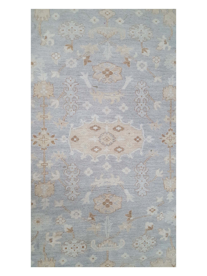 Pacific Ziegler 42152 Lt.Grey Ivory Transitional Hand Knotted Rug