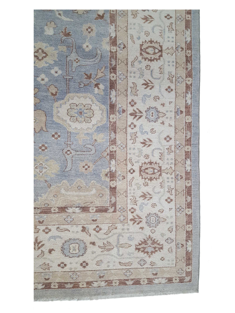 Pacific Ziegler 42154 Lt.Grey Ivory Transitional Hand Knotted Rug