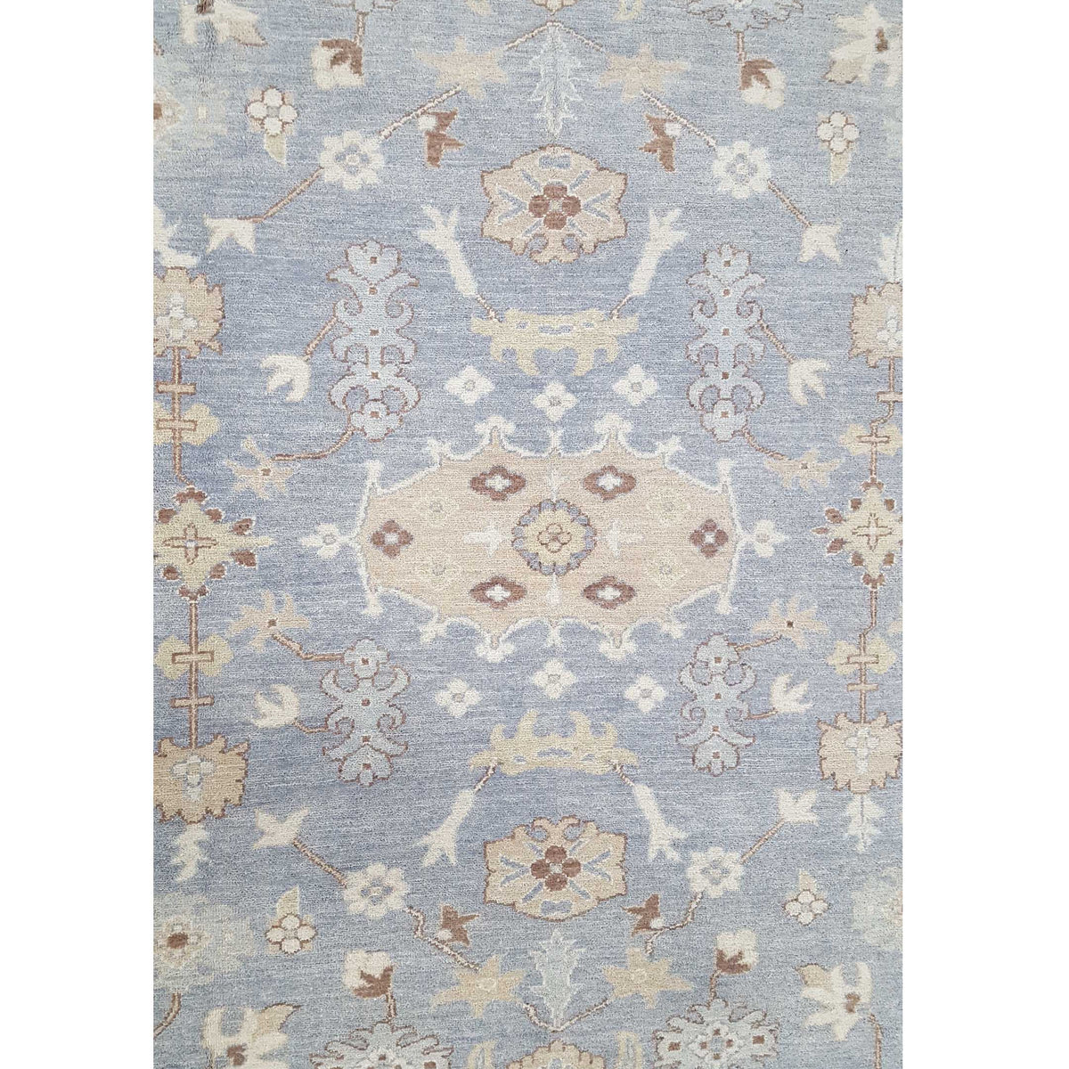 Pacific Ziegler 42154 Lt.Grey Ivory Transitional Hand Knotted Rug