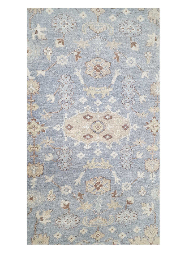Pacific Ziegler 42154 Lt.Grey Ivory Transitional Hand Knotted Rug