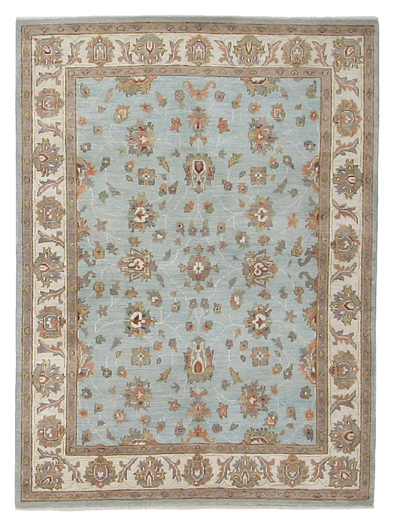 Pacific Ziegler  Blue Ivory Transitional