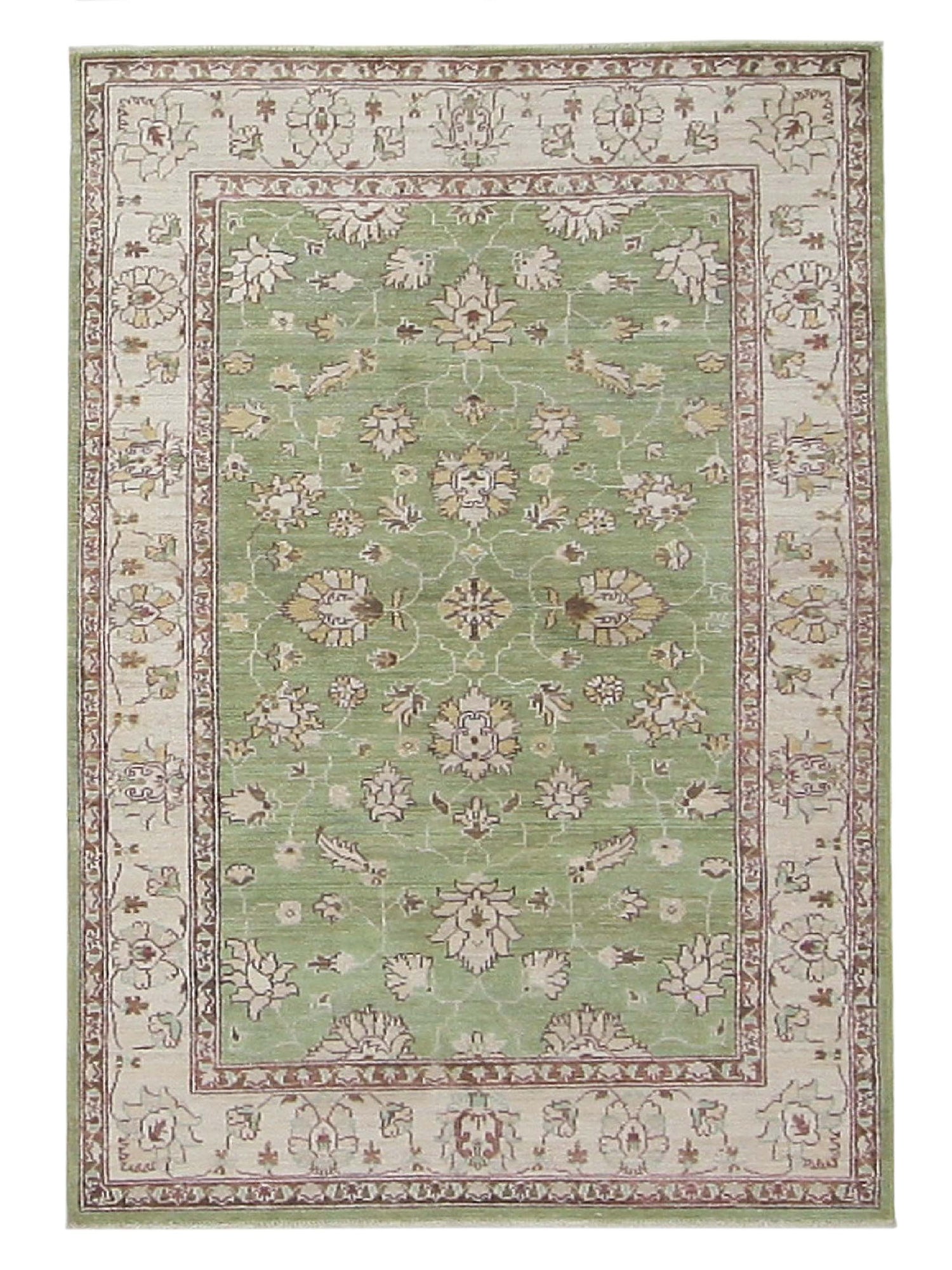 Pacific Ziegler  Green Ivory Transitional