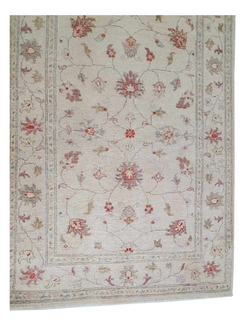 Pacific Ziegler 42166 Ivory Ivory Transitional Hand Knotted Rug