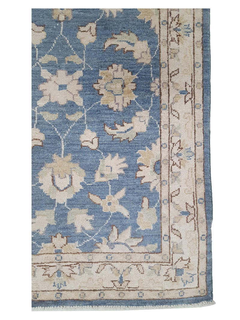 Pacific Ziegler 42172 Grey Ivory Transitional Hand Knotted Rug