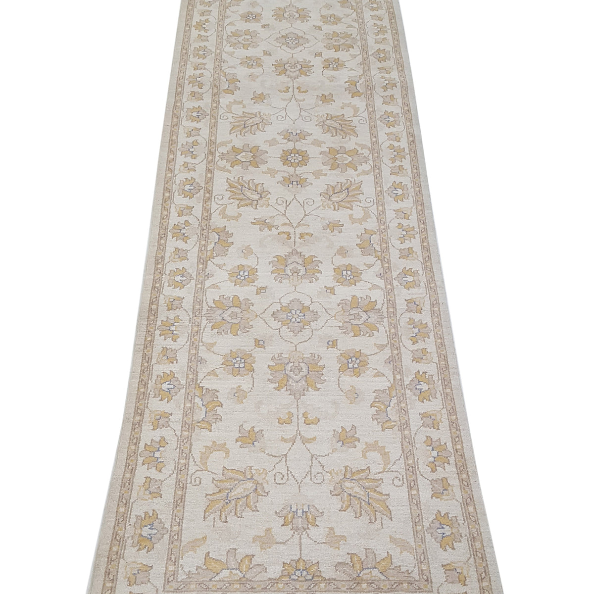 Pacific Ziegler 42177 Ivory Ivory Transitional Hand Knotted Rug