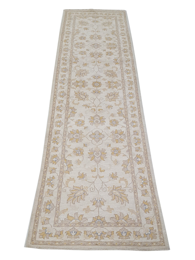 Pacific Ziegler 42177 Ivory Ivory Transitional Hand Knotted Rug