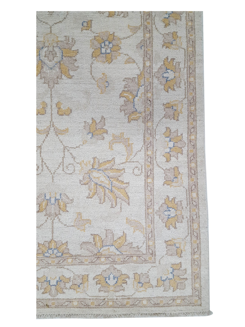Pacific Ziegler 42177 Ivory Ivory Transitional Hand Knotted Rug