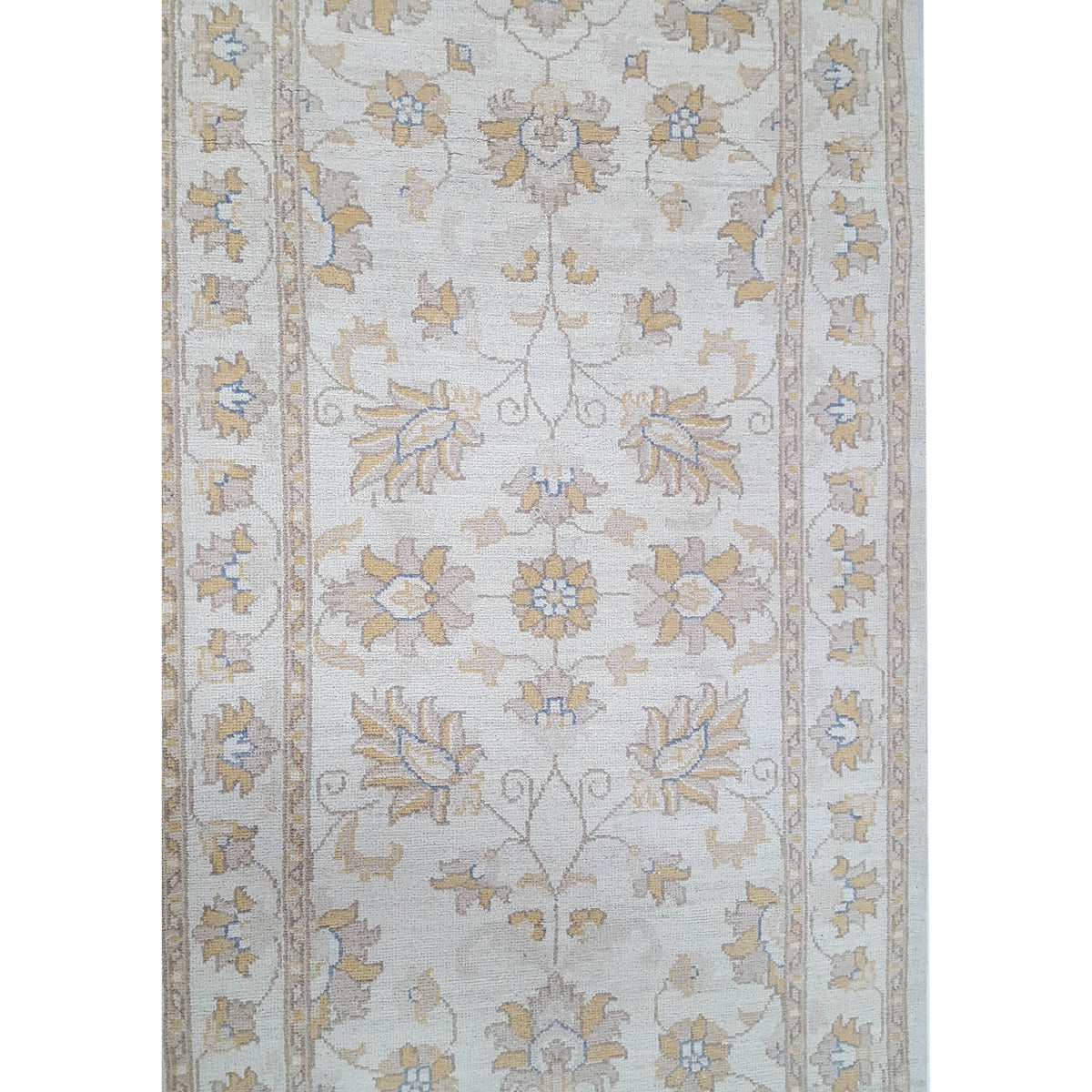 Pacific Ziegler 42177 Ivory Ivory Transitional Hand Knotted Rug