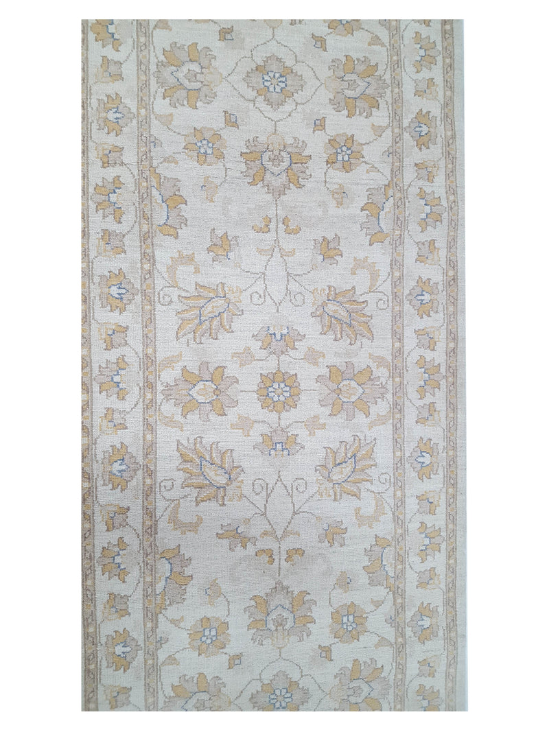 Pacific Ziegler 42177 Ivory Ivory Transitional Hand Knotted Rug