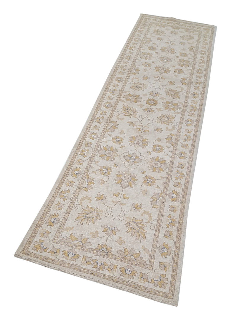 Pacific Ziegler 42177 Ivory Ivory Transitional Hand Knotted Rug