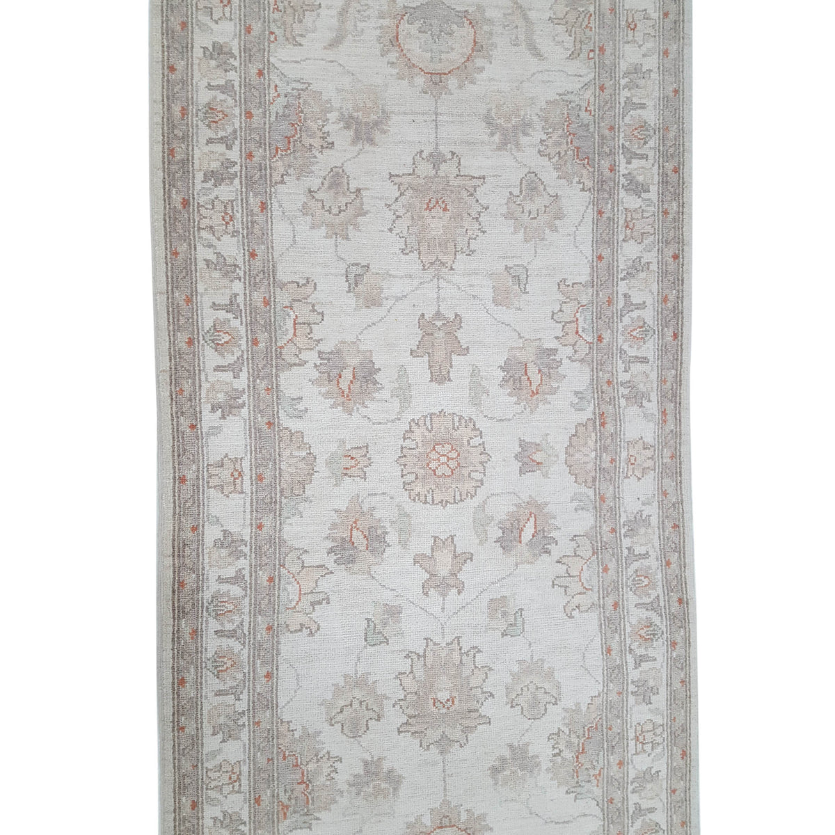 Pacific Ziegler 42178 Ivory Grey Transitional Hand Knotted Rug