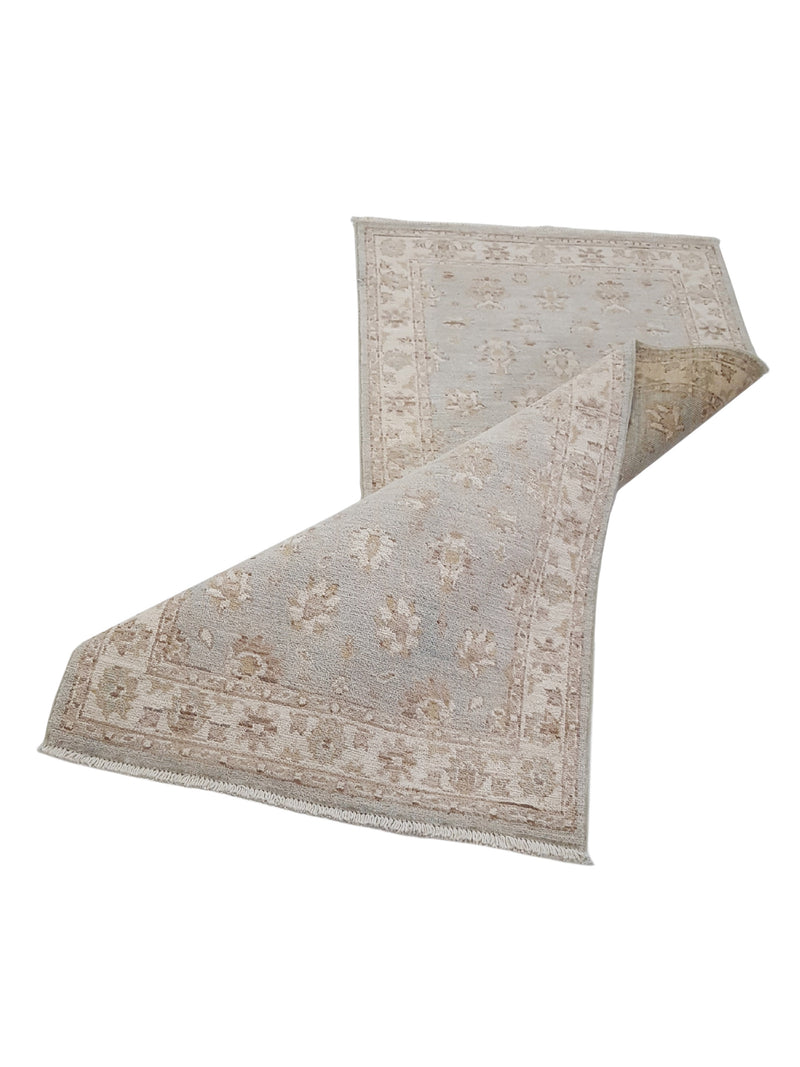 Pacific Ziegler 42183 Lt.Grey Ivory Transitional Hand Knotted Rug