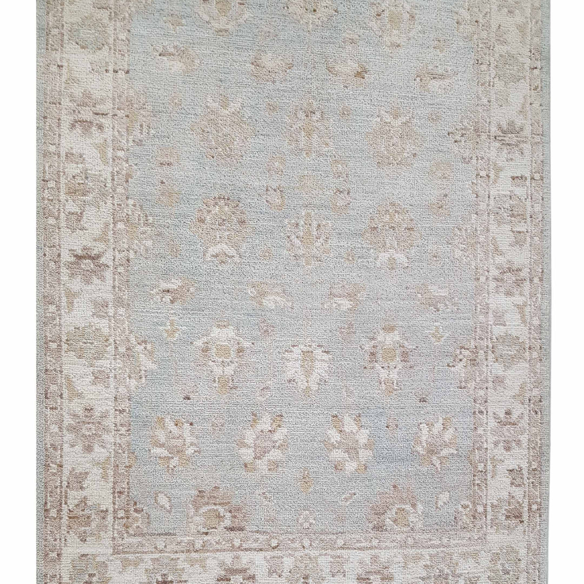 Pacific Ziegler 42183 Lt.Grey Ivory Transitional Hand Knotted Rug