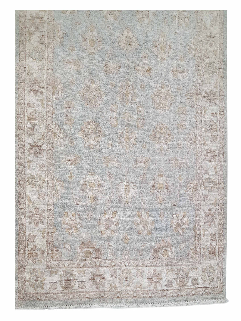 Pacific Ziegler 42183 Lt.Grey Ivory Transitional Hand Knotted Rug