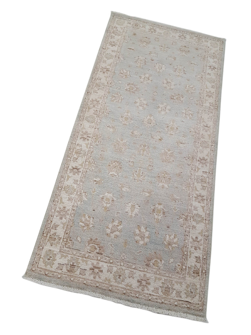 Pacific Ziegler 42183 Lt.Grey Ivory Transitional Hand Knotted Rug