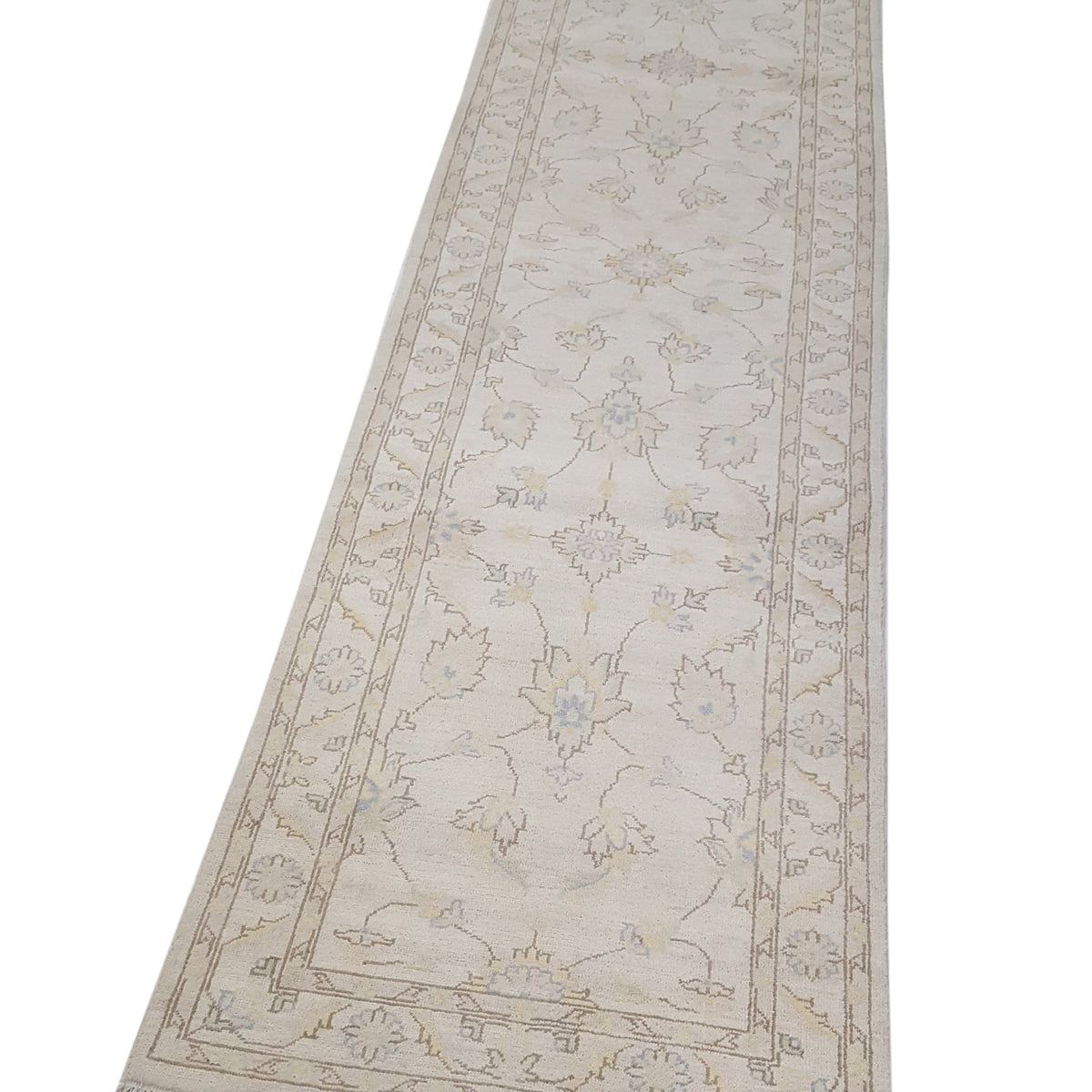 Pacific Ziegler 42185 Ivory Ivory Transitional Hand Knotted Rug