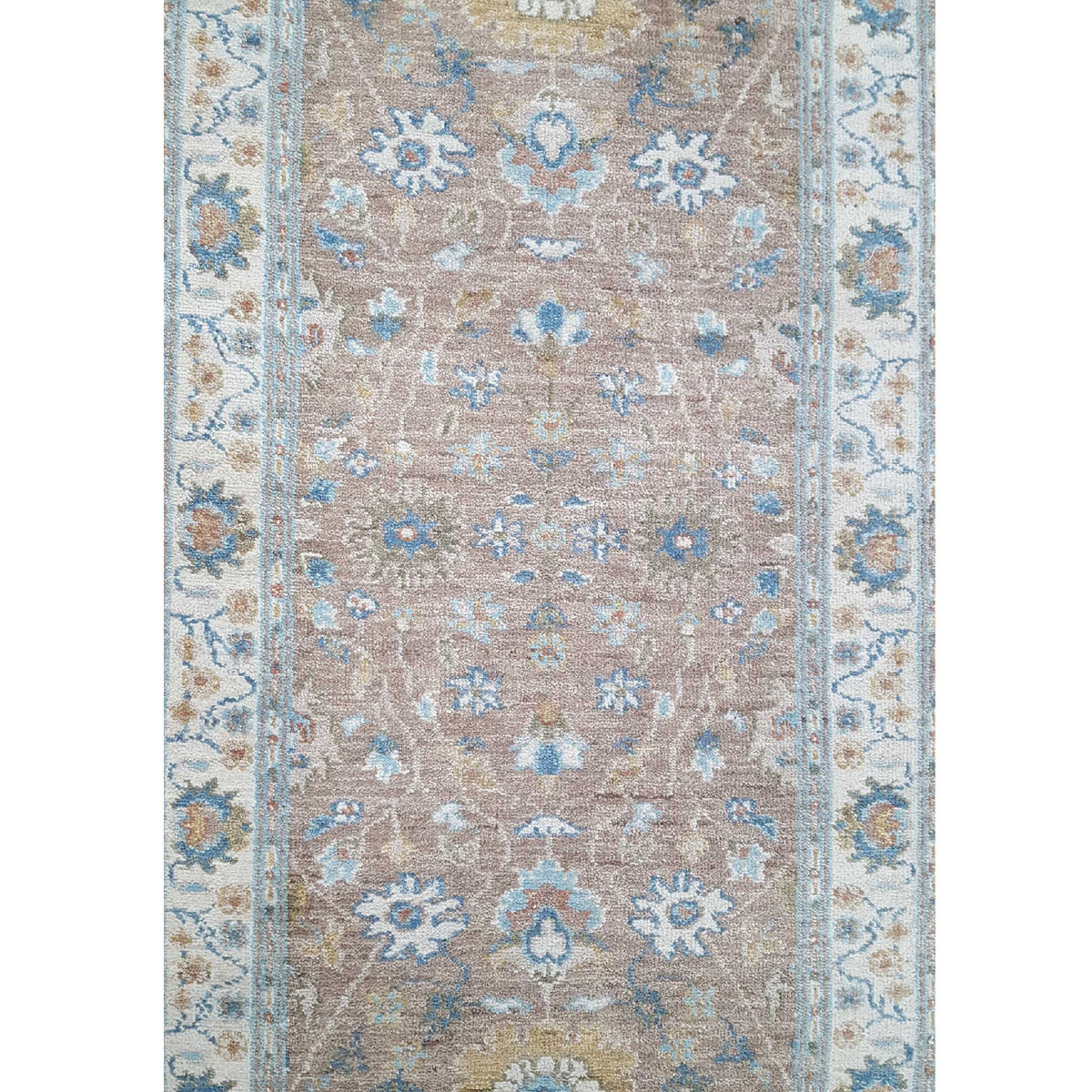 Pacific Ziegler 42188 Lt.Brown Ivory Transitional Hand Knotted Rug