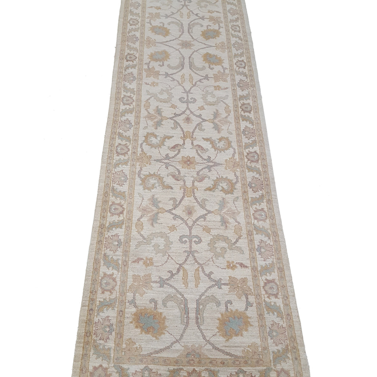 Pacific Ziegler 42194 Ivory Ivory Transitional Hand Knotted Rug
