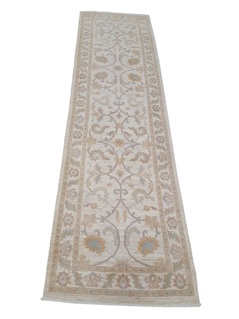 Pacific Ziegler 42194 Ivory Ivory Transitional Hand Knotted Rug