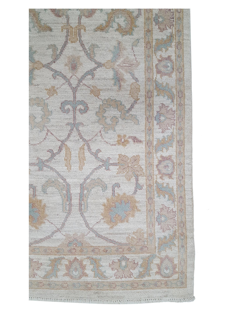 Pacific Ziegler 42194 Ivory Ivory Transitional Hand Knotted Rug