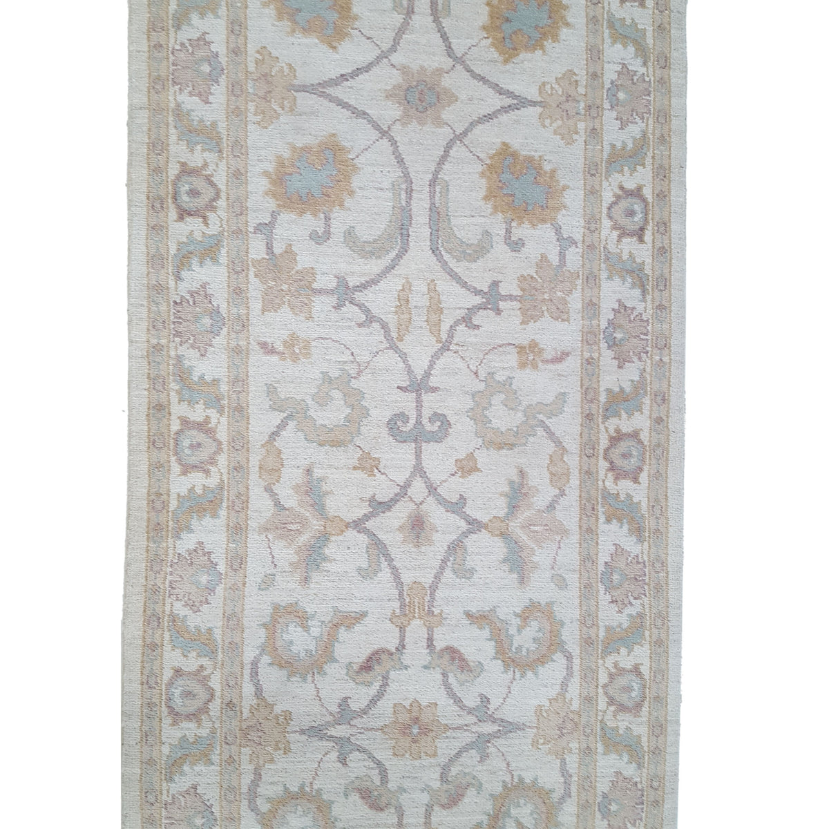 Pacific Ziegler 42194 Ivory Ivory Transitional Hand Knotted Rug