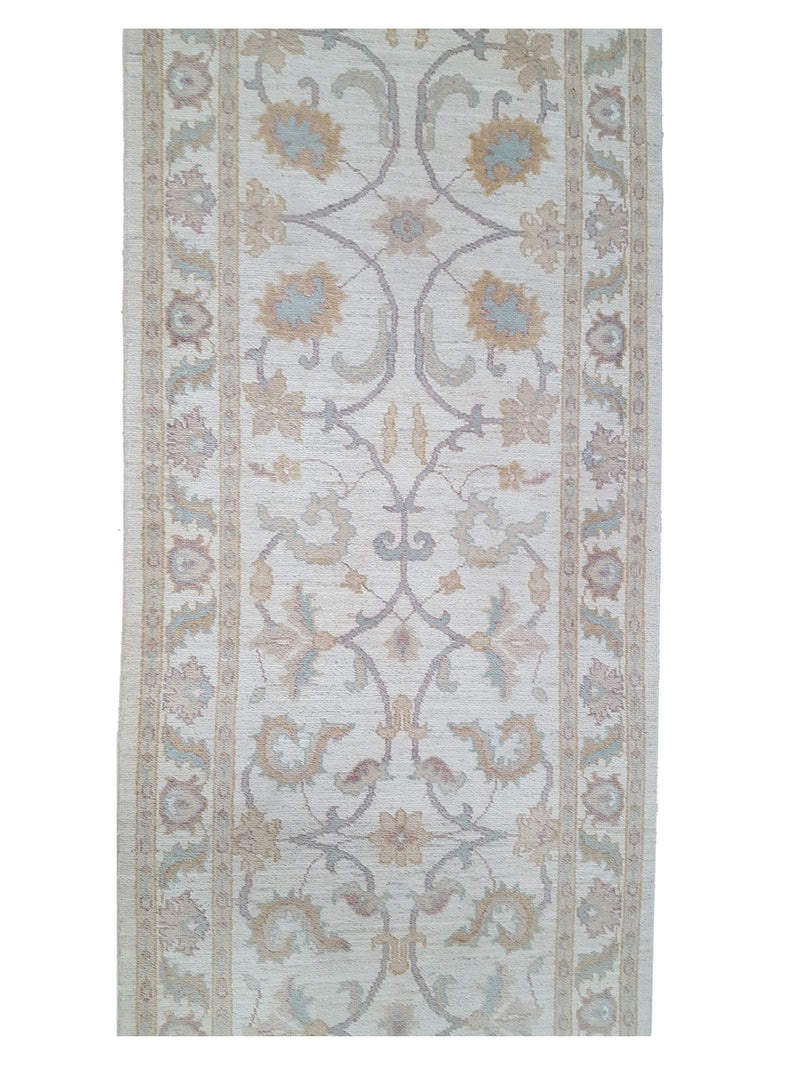 Pacific Ziegler 42194 Ivory Ivory Transitional Hand Knotted Rug