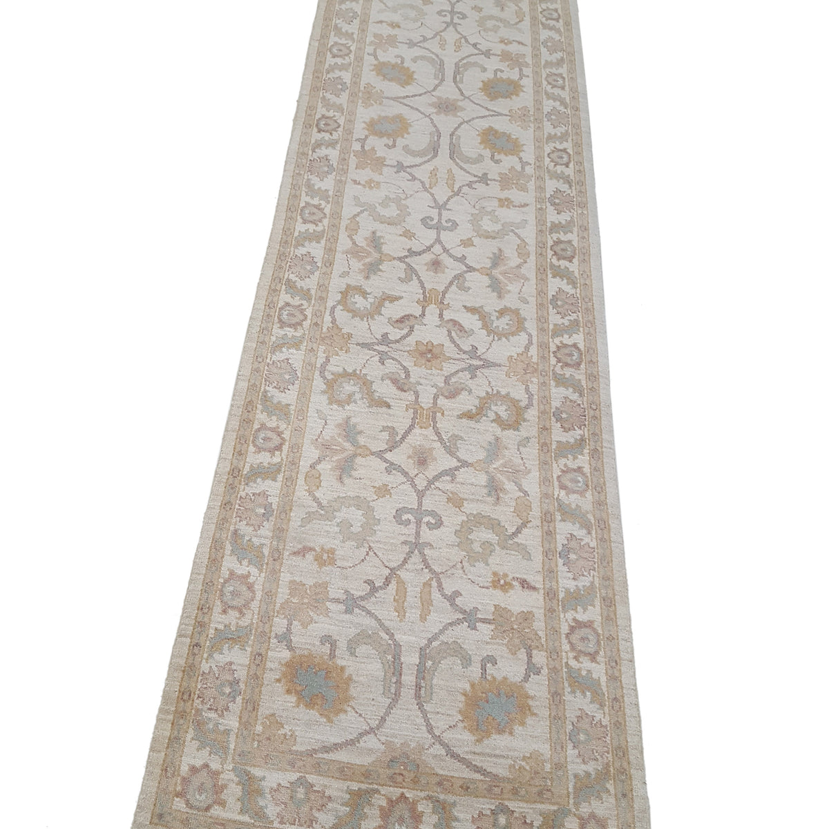 Pacific Ziegler 42194 Ivory Ivory Transitional Hand Knotted Rug
