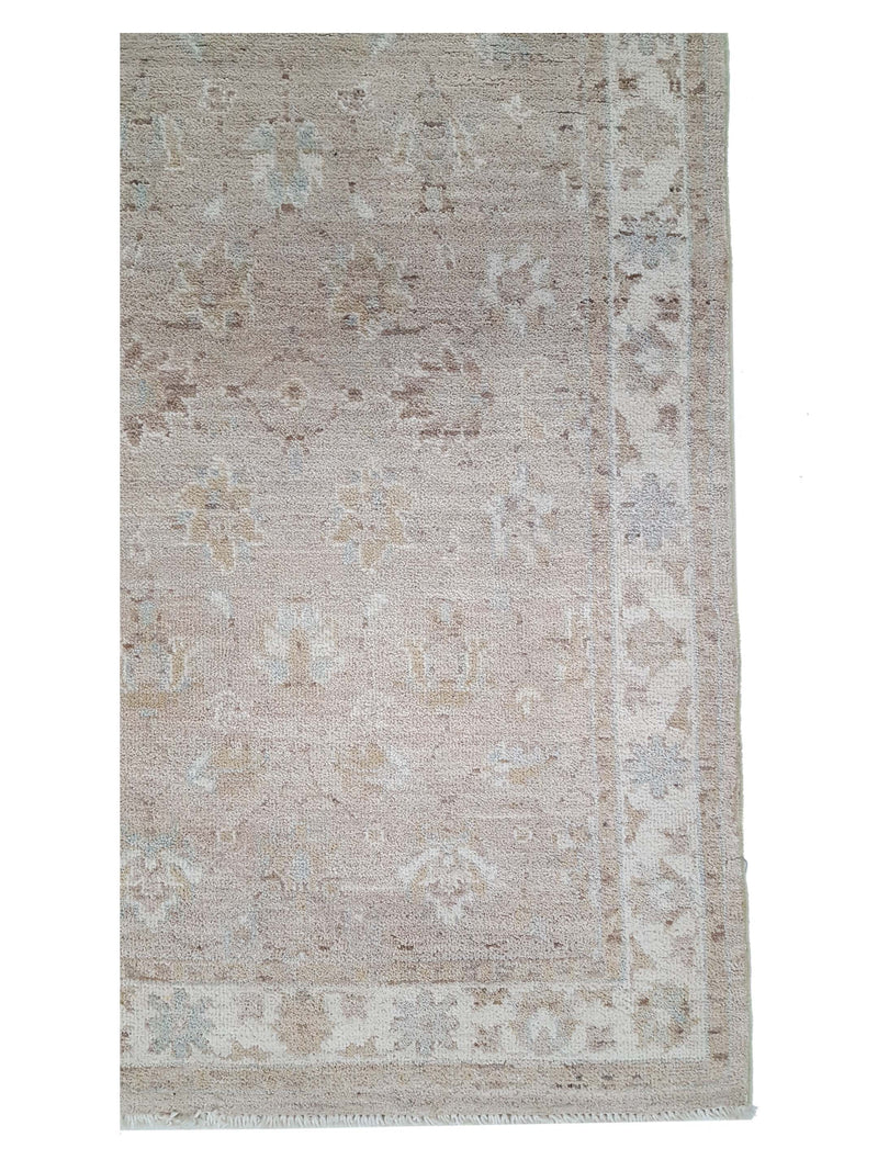 Pacific Ziegler 42203 Ivory Lt.Brown Transitional Hand Knotted Rug