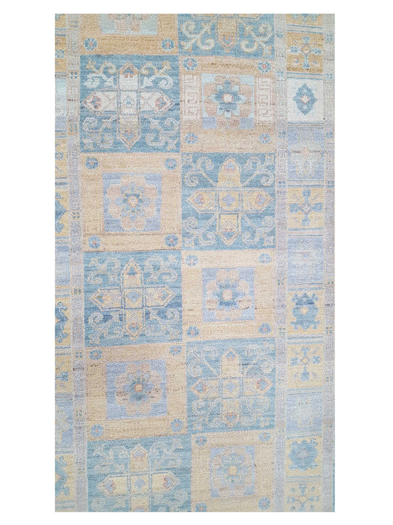 Pacific Ziegler 42205 Blue Gold Transitional Hand Knotted Rug