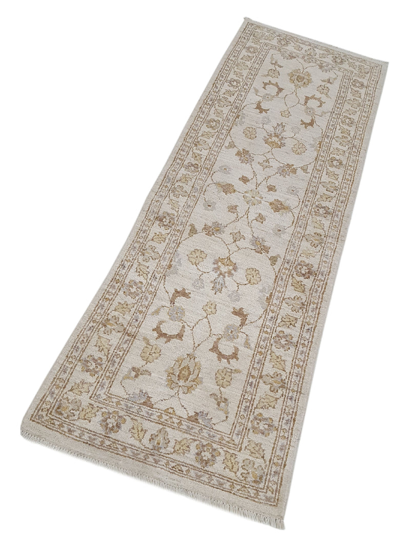 Pacific Ziegler 42215 Ivory Ivory Transitional Hand Knotted Rug