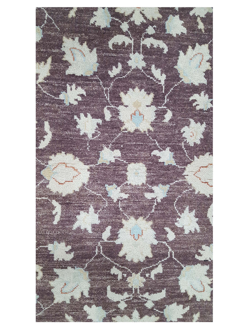 Pacific Ziegler 42216 Brown Ivory Transitional Hand Knotted Rug