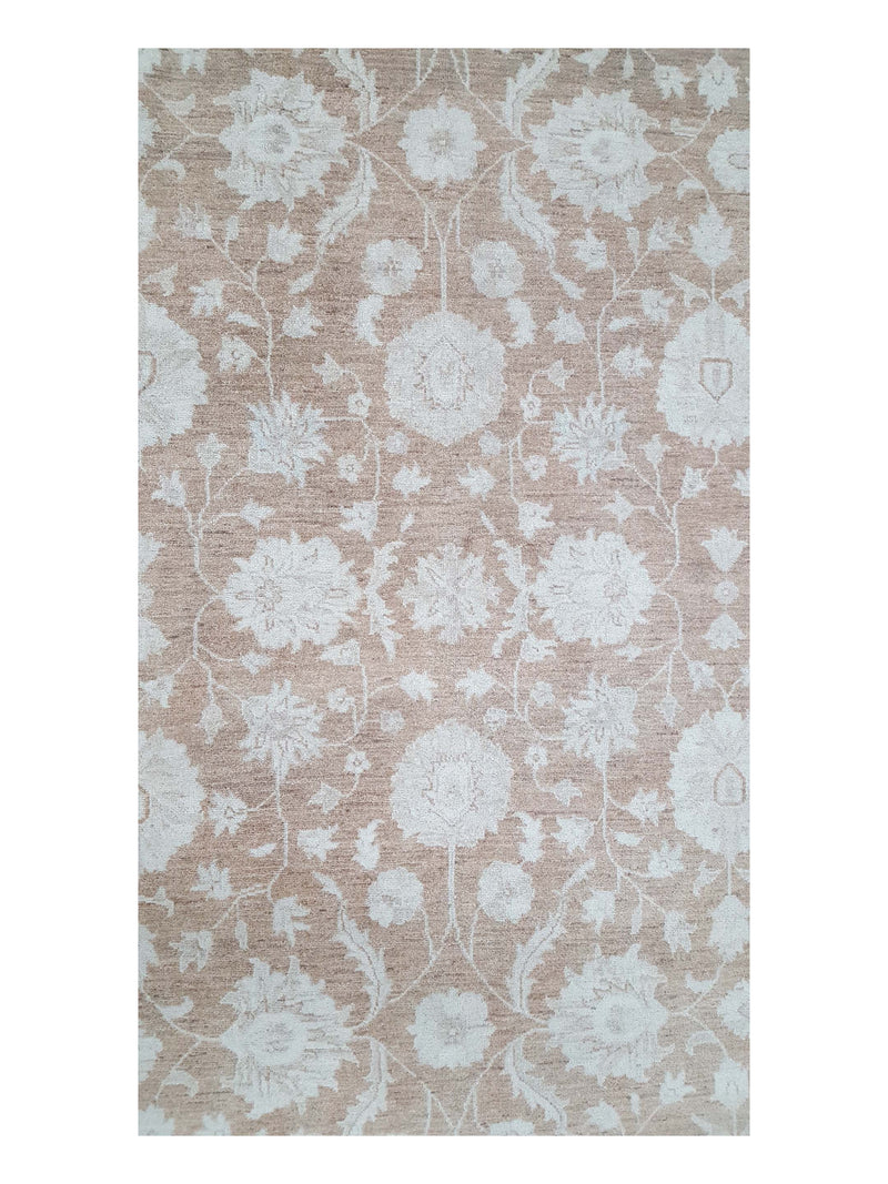 Pacific Ziegler 42220 Lt.Brown Ivory Transitional Hand Knotted Rug
