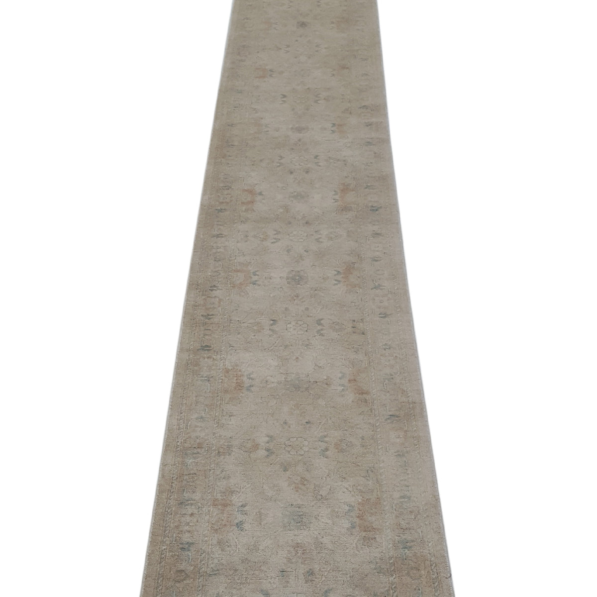 Pacific Ziegler 42240 Ivory Ivory Transitional Hand Knotted Rug