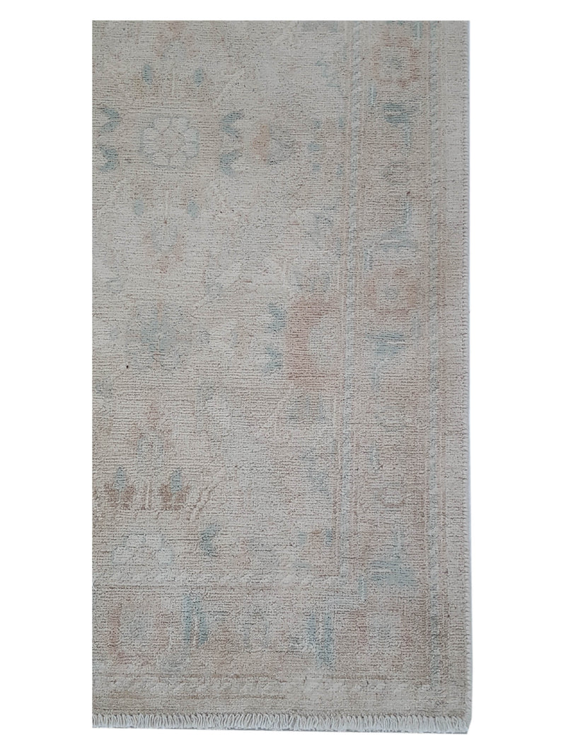 Pacific Ziegler 42240 Ivory Ivory Transitional Hand Knotted Rug