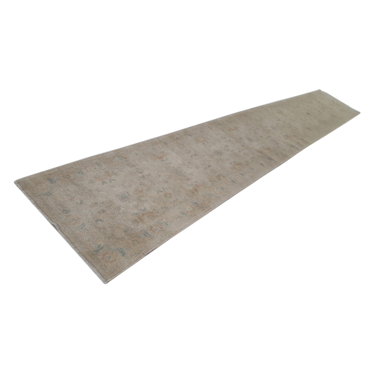 Pacific Ziegler 42240 Ivory Ivory Transitional Hand Knotted Rug