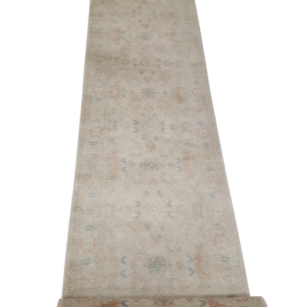 Pacific Ziegler 42241 Ivory Ivory Transitional Hand Knotted Rug