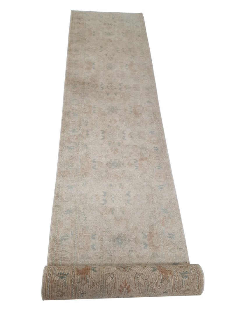 Pacific Ziegler 42241 Ivory Ivory Transitional Hand Knotted Rug