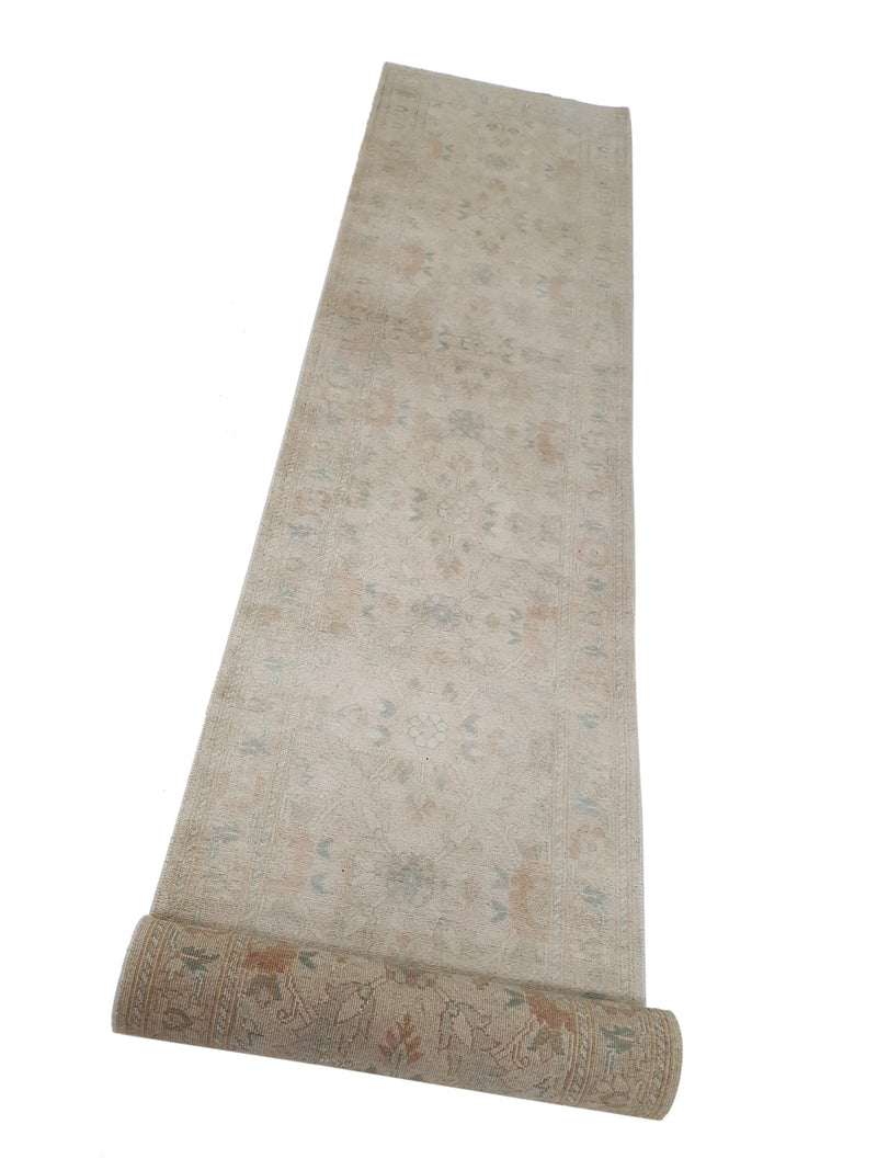 Pacific Ziegler 42241 Ivory Ivory Transitional Hand Knotted Rug